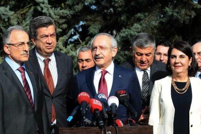 Kılıçdaroğlu: (İdris Naim Şahin'in Açıklaması) Savcıların Hemen Harekete Geçmesi Lazım