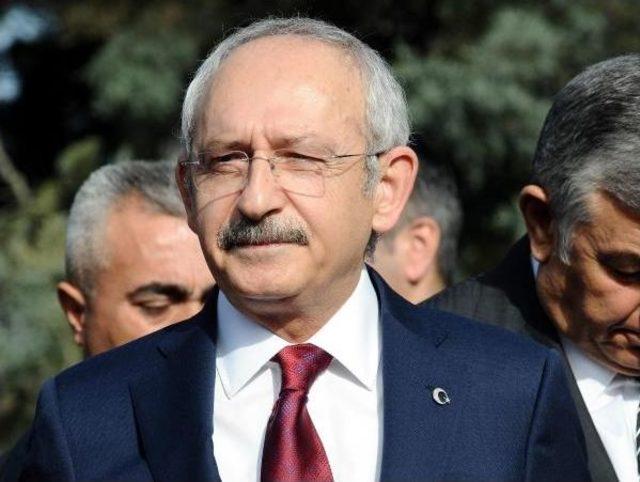 Kılıçdaroğlu: (İdris Naim Şahin'in Açıklaması) Savcıların Hemen Harekete Geçmesi Lazım