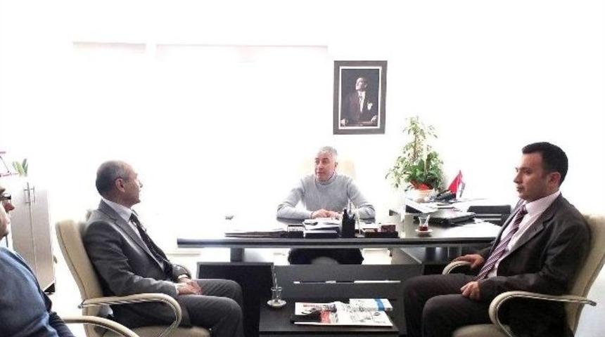 Halk Eğitim M&uuml;d&uuml;r&uuml; &Ouml;zdemir&rsquo;den Kgc&rsquo;ye Ziyaret