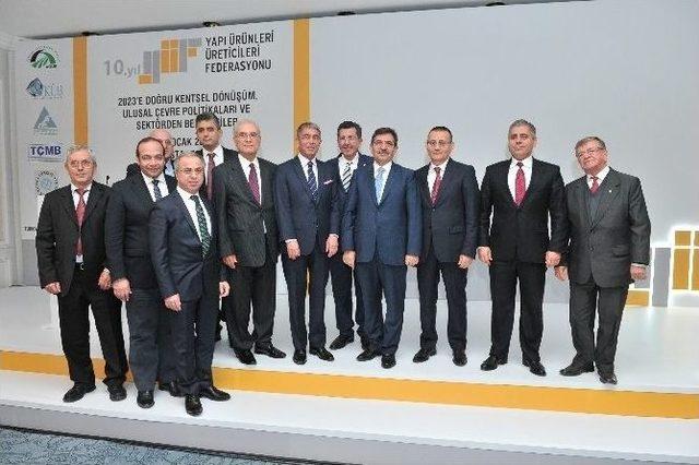 Bakan G&uuml;ll&uuml;ce: "avrupa&rsquo;nın T&uuml;kettiği &Ccedil;imentoyu, T&uuml;rkiye Tek Başına T&uuml;ketiyor" 1