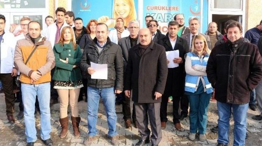 Doktora Yapılan Saldırıya Kınama