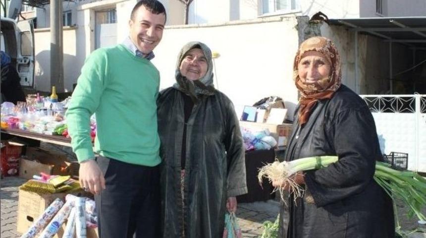 Balya&rsquo; Da Başkan Kılı&ccedil; Pazarcıları Ziyaret Etti