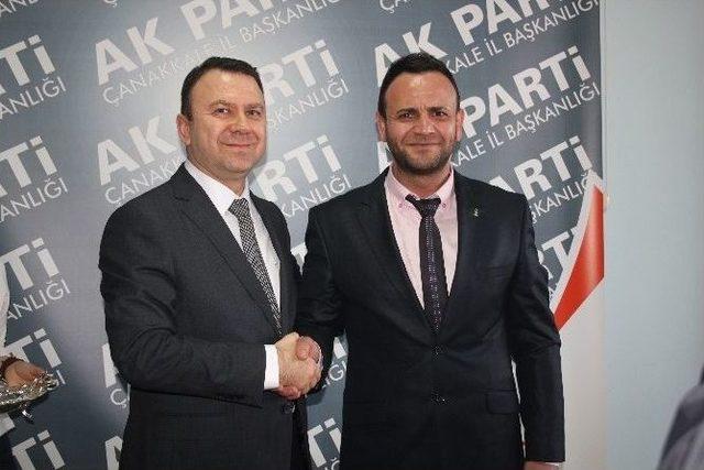 &Ccedil;anakkale&rsquo;de 30 Kişi Ak Partiye Katıldı 1