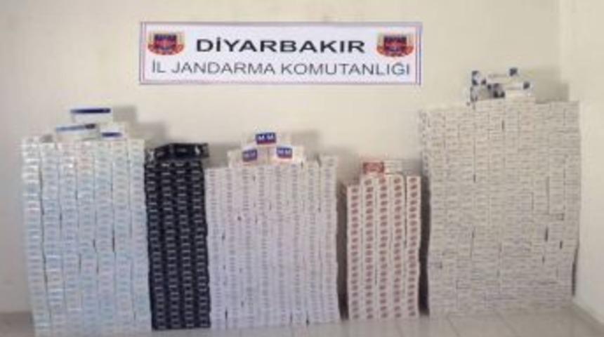 Diyarbakır&rsquo;da 25 Bin Paket Ka&ccedil;ak Sigara Ele Ge&ccedil;irildi