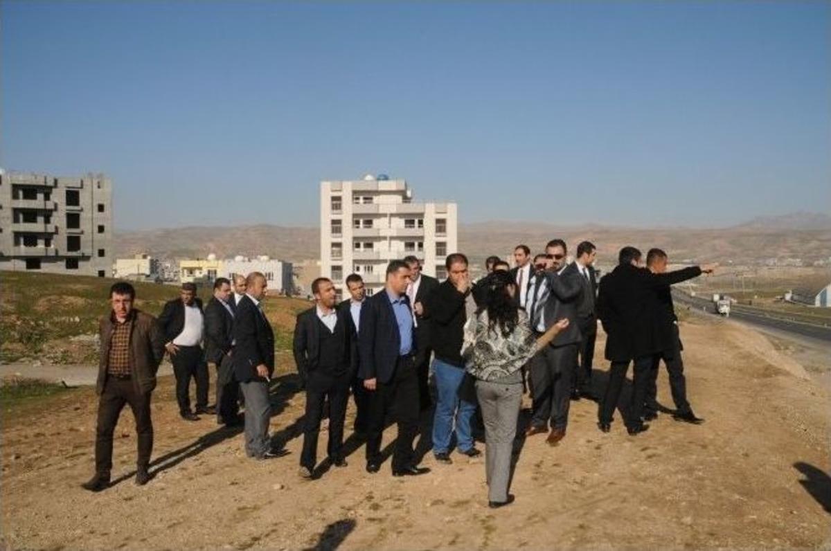 B&ouml;lge Baro Başkanları Cizre&rsquo;de İncelemeler Yaptı