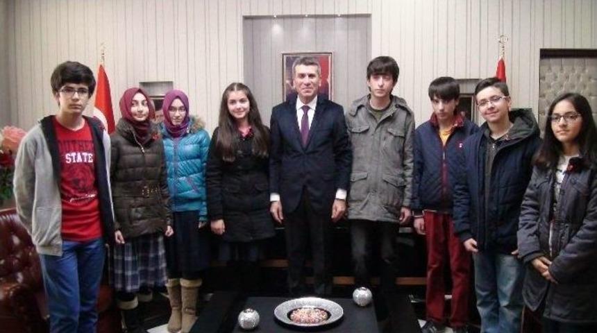 Akşehir&rsquo;de Teog Birincilerine Altın