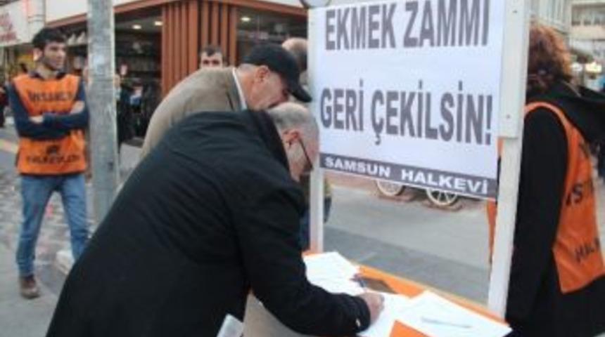 &ldquo;ekmek Zammı Geri &Ccedil;ekilsin&rdquo; İmza Kampanyası