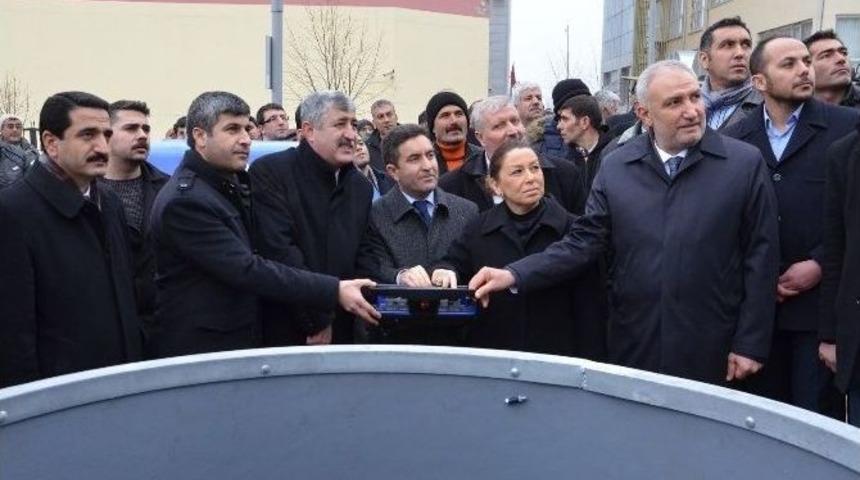 Yeşilyurt Belediyesi&rsquo;den Modern &Ccedil;&ouml;p Konteyner Sistemi