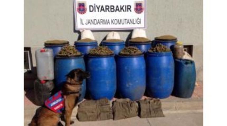 Diyarbakır'da 254 Kilo Esrar Ele Ge&ccedil;irildi