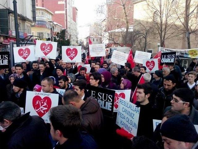 Kütahya’da Hz. Peygambere Saygı Yürüyüşü