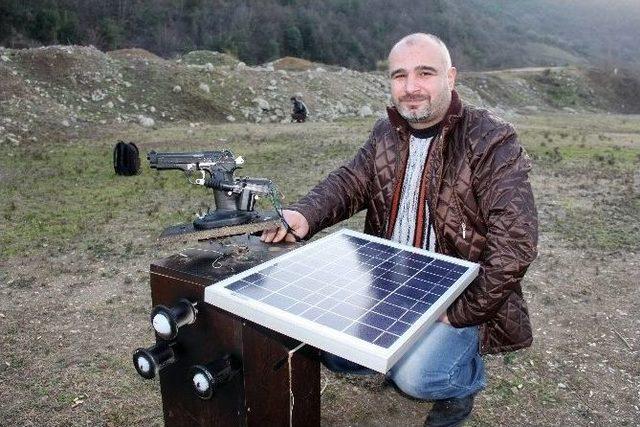 “solar Enerjili Tam Bağımsız Robot Silah” Yaptı