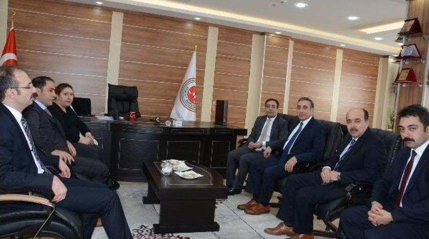 Erzurum Barosu&rsquo;ndan Cumhuriyet Başsavcısı &Uuml;nal Bing&uuml;l&rsquo;e Hayırlı Olsun Ziyareti