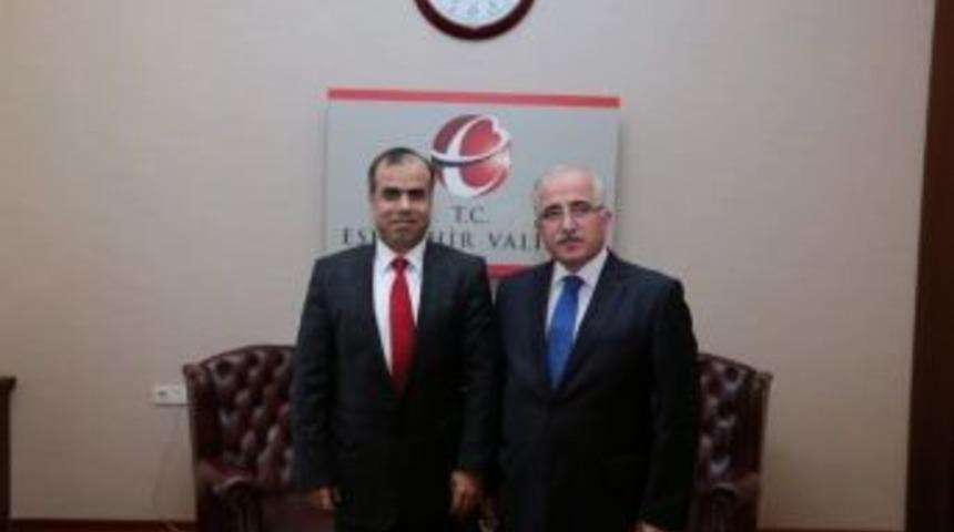 Adalet Komisyonu Başkanı Şanverdi, Vali Tuna&rsquo;ya Veda Etti