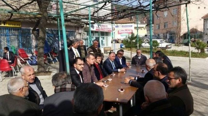 &Ccedil;ağlayan Gedelek Sakinlerini Dinledi