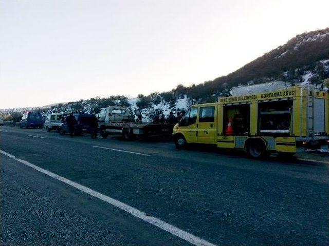Seydişehir’ De Trafik Kazası: 1 Ölü, 2 Yaralı