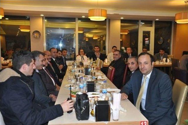 Patnos Kaymakamlığı Tarafından Hakim Ve Savcılara Veda Yemeği Verildi. 2