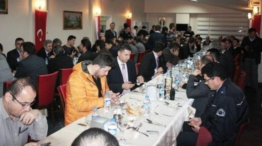 Emniyet M&uuml;d&uuml;r&uuml; Altınok&rsquo;a Veda Yemeği D&uuml;zenlendi