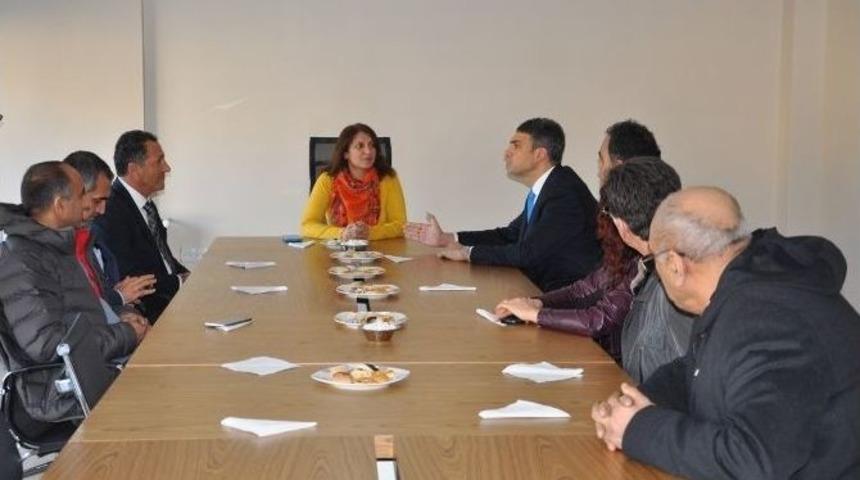 Umut Oran&rsquo;dan Tunceli Barosu&rsquo;na Ziyaret