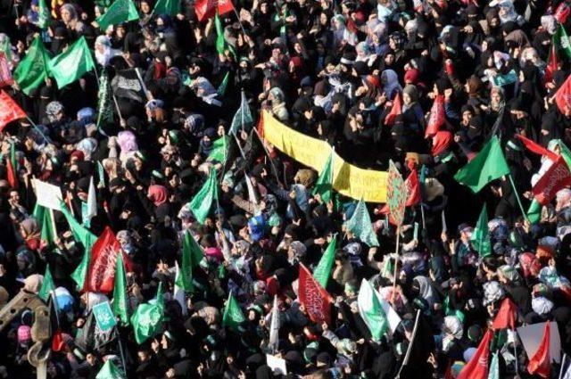 Diyarbakır'da 'peygambere Saygı' Mitingine 100 Bin Kişi Katıldı