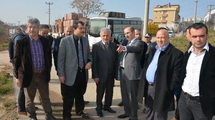 Belediye Yetkililerinden Yeşilova Turu