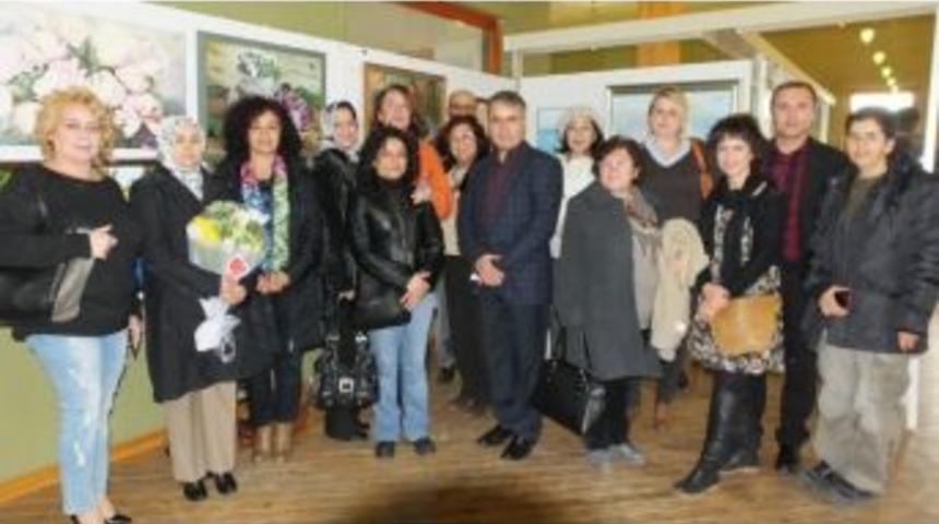 Burhaniye&rsquo;de &Uuml;r&uuml;&ccedil;oğlu &Ccedil;iftinin Sergisi İlgi G&ouml;rd&uuml;