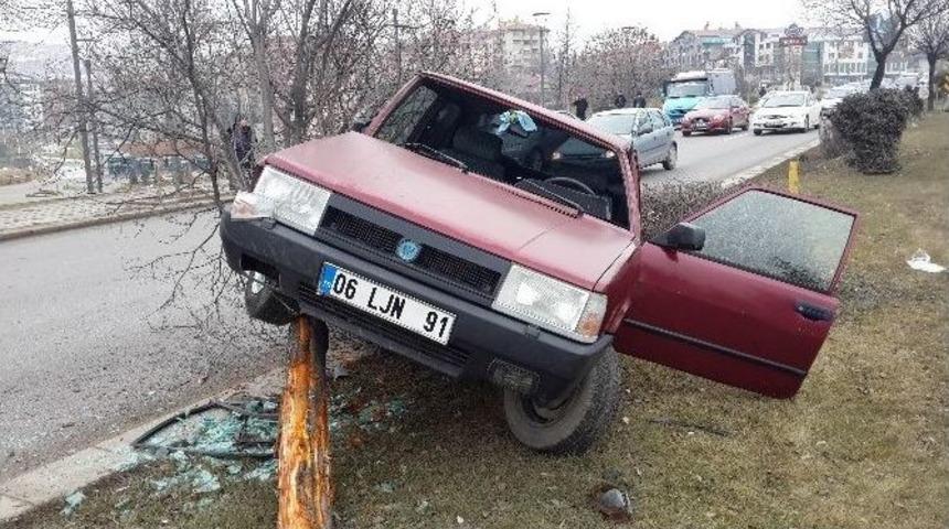 Başkentte Trafik Kazası