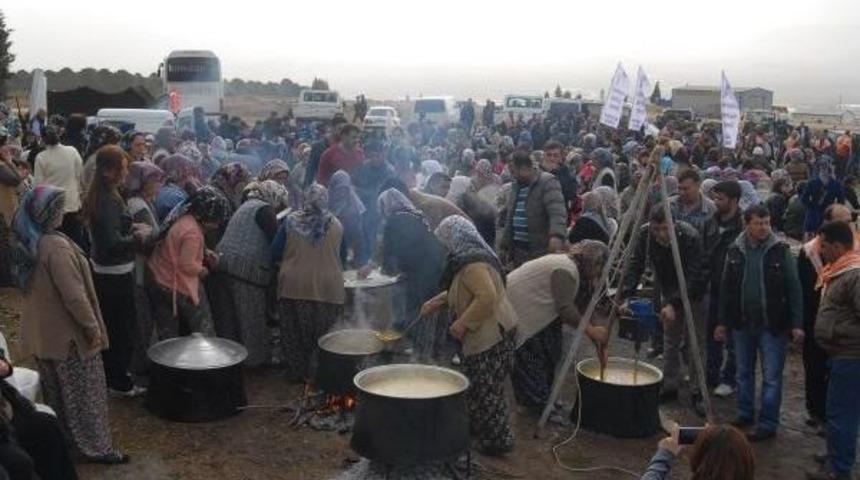 Akalan K&ouml;yl&uuml;lerinin Taş Ocağına Karşı Direnişi S&uuml;r&uuml;yor