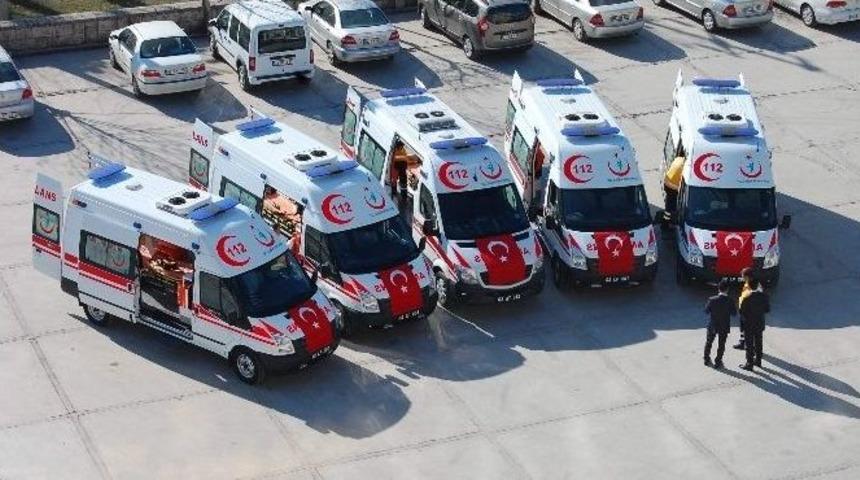 Bartın&rsquo;a 5 Yeni Ambulans M&uuml;jdesi