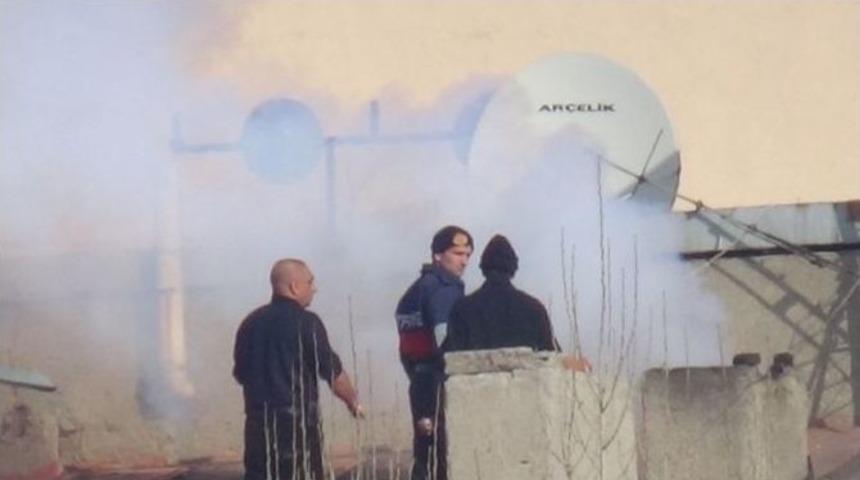 Kars&rsquo;ta Baca Yangını Korkuttu