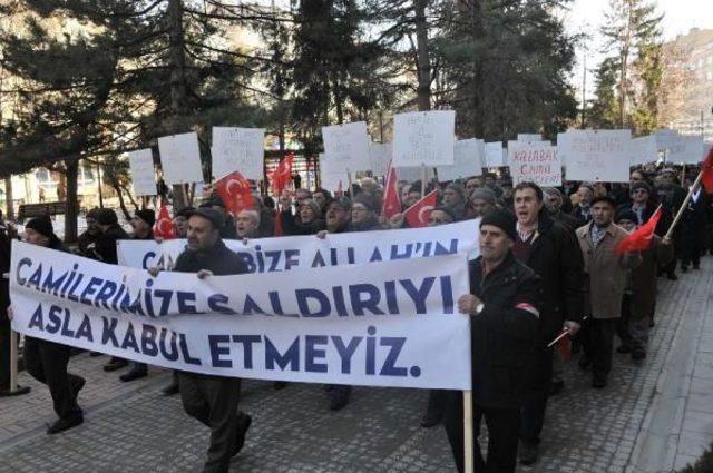 Eskişehir'de Peygambere Saygı Yürüyüşü