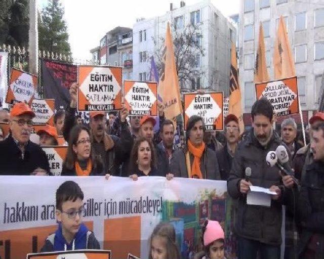 Halkevleri Eğitim Politikasını Protesto Etti