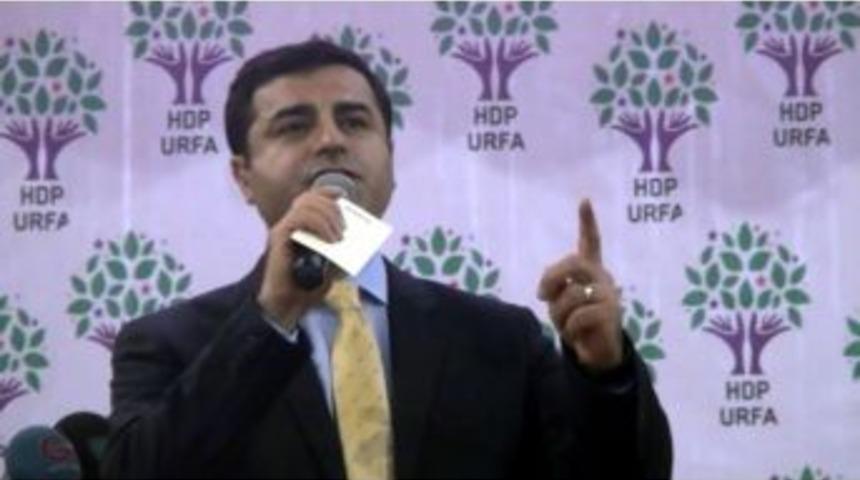 Hdp Eş Genel Başkanı Selahattin Demirtaş Şanlıurfa&rsquo;da