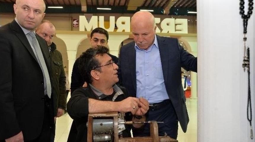 Başkan Sekmen, Emıtt Fuarı&rsquo;nı Ziyaret Etti