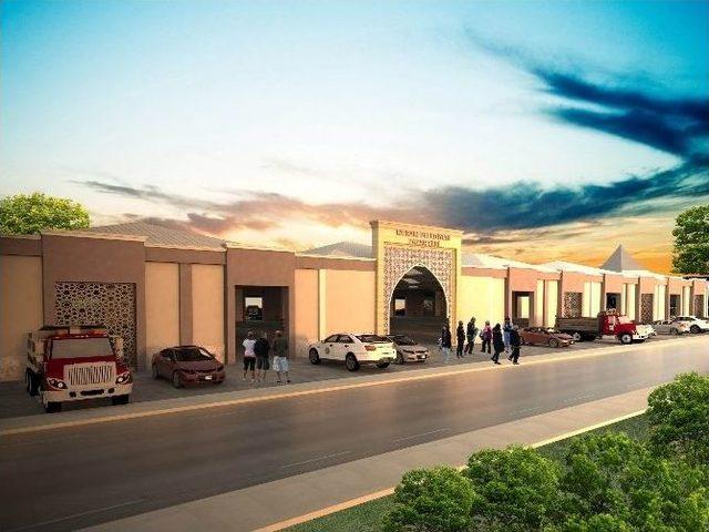 Meram&rsquo;da Kapalı Pazarın Temeli Atılıyor 1