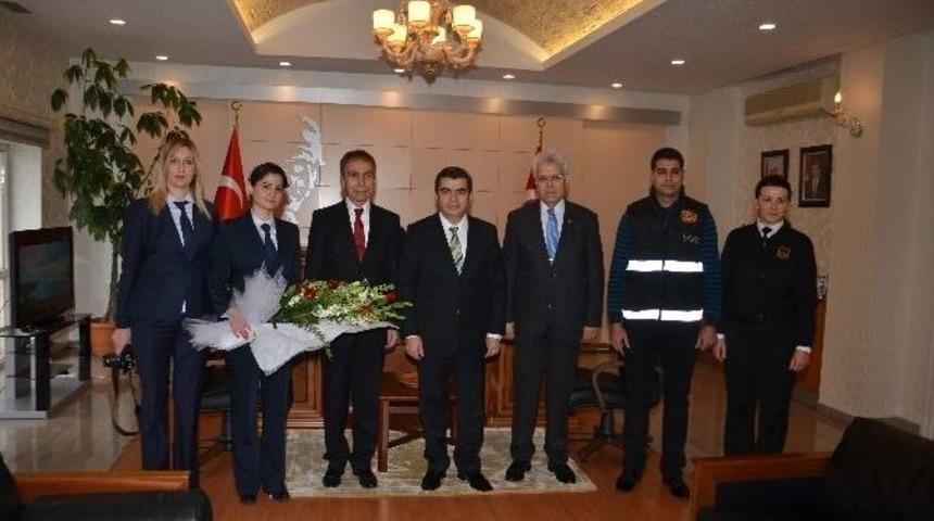 Vali D&uuml;zg&uuml;n&rsquo;e &ldquo;26 Ocak D&uuml;nya G&uuml;mr&uuml;k G&uuml;n&uuml;&rdquo; Ziyareti