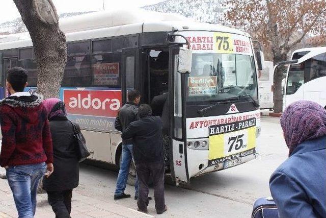 Afyonkarahisar’da Toplu Taşıma Ücretleri Yüzde 50 Ucuzladı