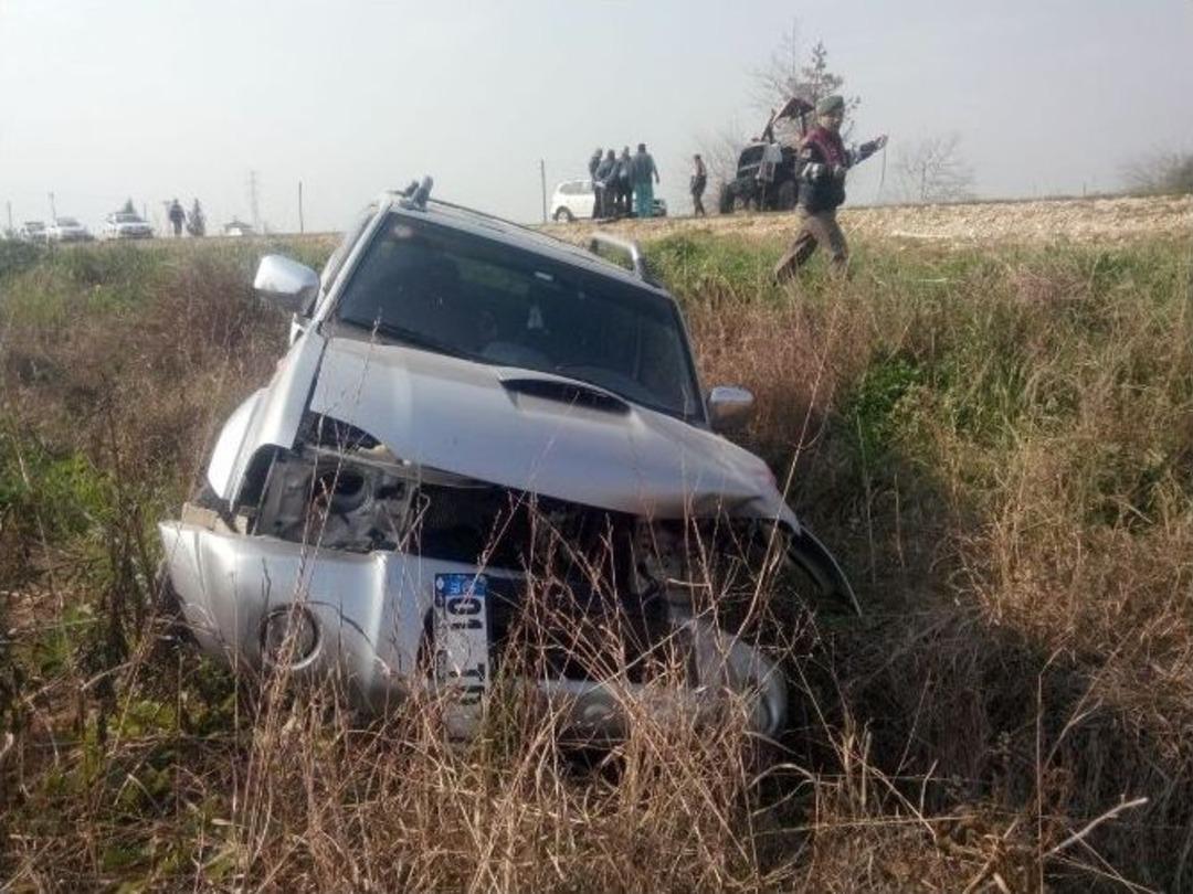 Trakt&ouml;r İle Kamyonet &Ccedil;arpıştı: 2 Yaralı