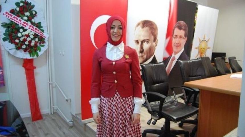 Malkara&rsquo;da Ak Parti&rsquo;ye Gen&ccedil; Kadın Kolları Başkanı