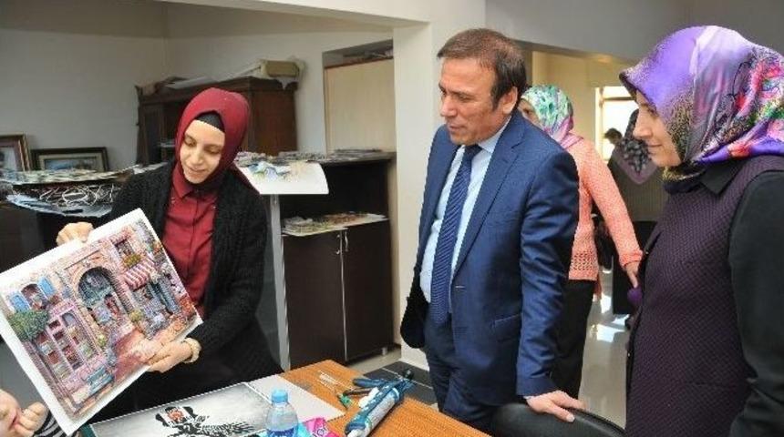 Canik&rsquo;ten Kadınlara Perspektif Kursu