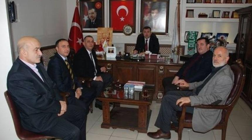 Askf&rsquo;den Ak Parti İl Başkanı Keskin&rsquo;e Hayırlı Olsun Ziyareti