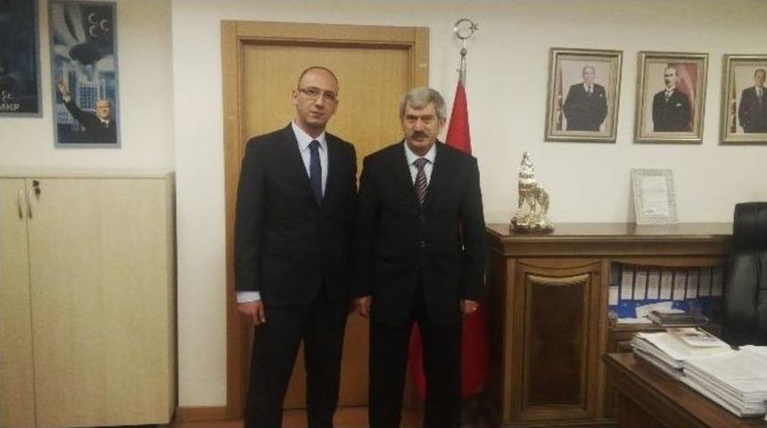 &Ouml;zbayram Ankara&rsquo;da Temaslarda Bulundu