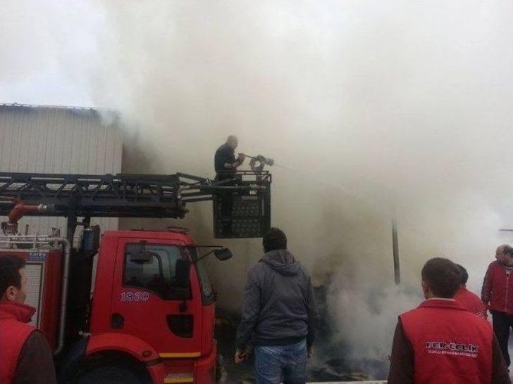 Balıkesir’de Fabrika Yangını G5