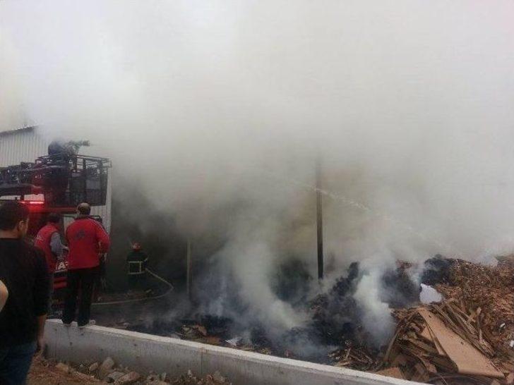 Balıkesir’de Fabrika Yangını G3