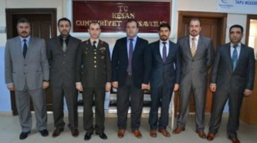 Keşan&rsquo;da Başarılı Jandarma Ve Emniyet Personeli &Ouml;d&uuml;llendirildi