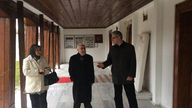 Edirne Valisi Dursun Ali Şahin, Kiliselerde İncelemelerde Bulundu