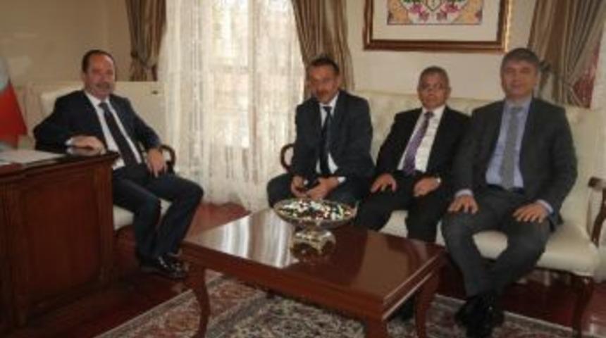 Gıda, Tarım Ve Hayvancılık Edirne İl Müdürü Sarı, Edirne Belediye Başkanı Gürkan’ı Ziyaret Etti