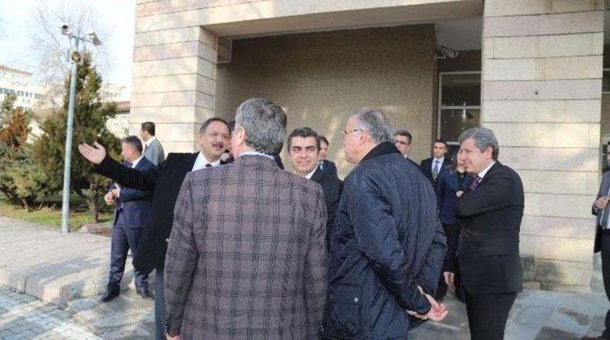 Başkanlar Vali D&uuml;zg&uuml;n&rsquo;&uuml; Ziyaret Etti