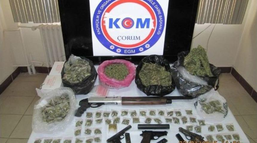 &Ccedil;orum&rsquo;da Uyuşturucu Operasyonu