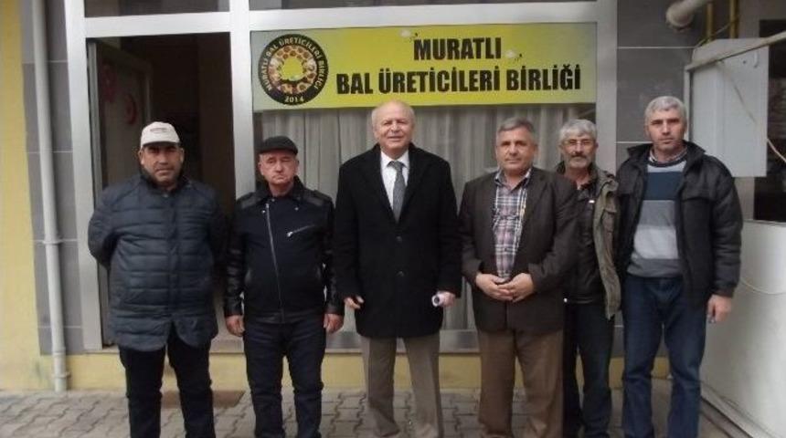 Gıda, Tarım Ve Hayvancılık Muratlı İlçe Müdürü’nden Bal Üreticileri’ne Ziyaret