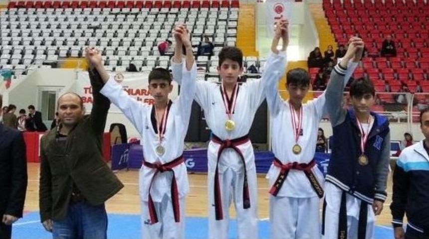 Şahinbeyli Tekvandoculardan B&uuml;y&uuml;k Başarı